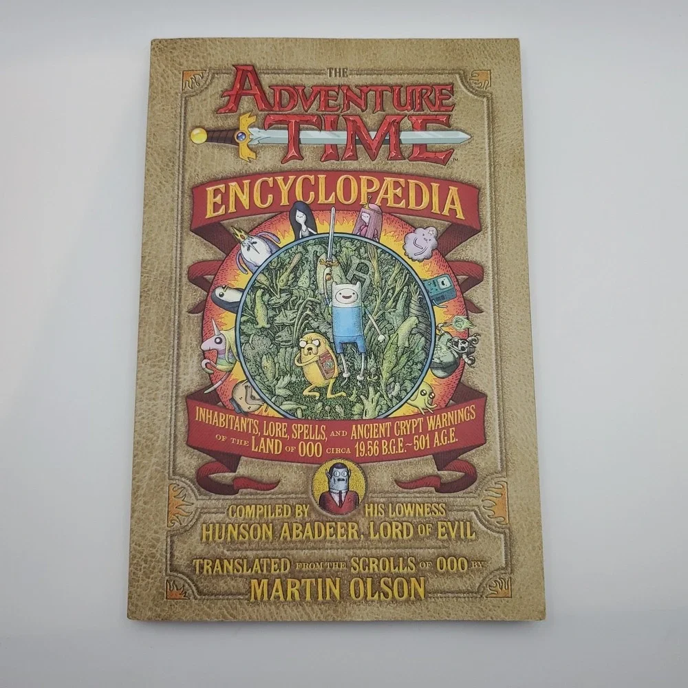 The Adventure Time Encyclopaedia (Encyclopedia) Paperback Book Very Good